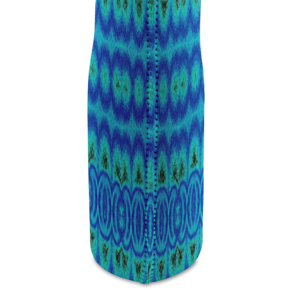 Custom Design - Double Wine Tote - Side Closeup