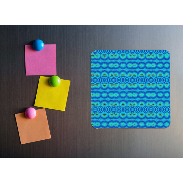 Custom Design - Square Fridge Magnet - LIFESTYLE