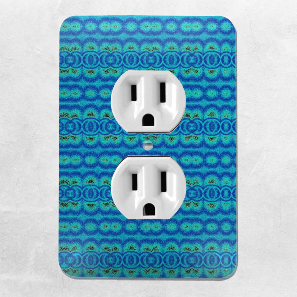 Custom Design - Electric Outlet Plate - Lifestyle