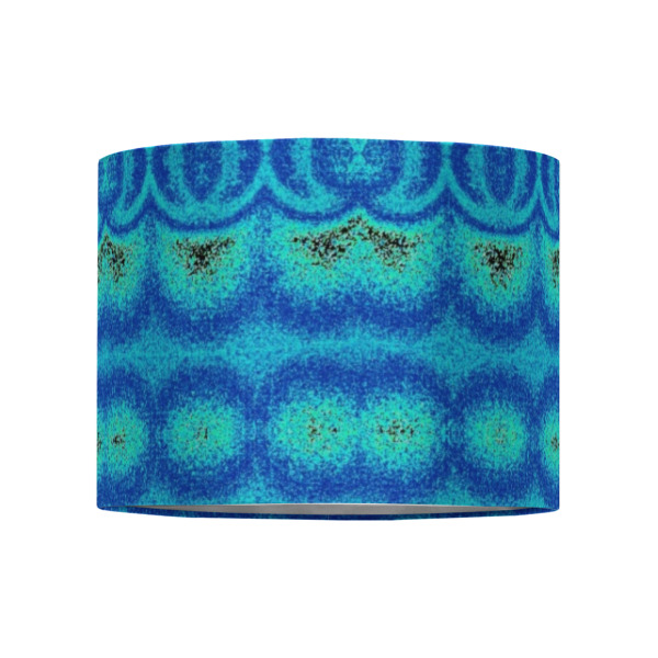 Custom Design - 8" Drum Lampshade - Front (Fabric)