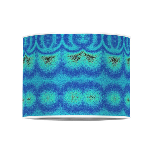 Custom Design - 8" Drum Lampshade - FRONT (Poly Film)