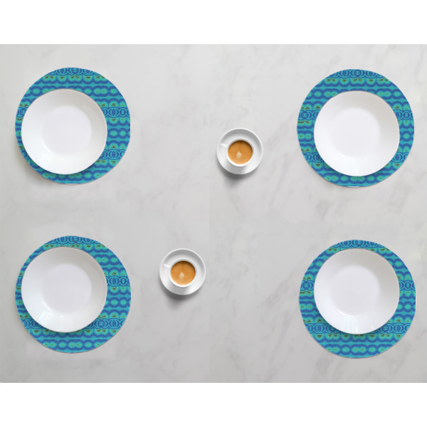 Custom Design - Round Linen Placemats - LIFESTYLE (set of 4)
