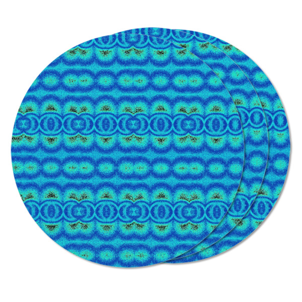 Custom Design - Round Fridge Magnet - THREE