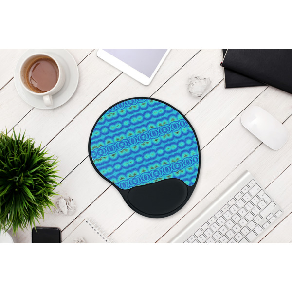 Custom Design - Mouse Pad with Wrist Rest - LIFESYTLE 1