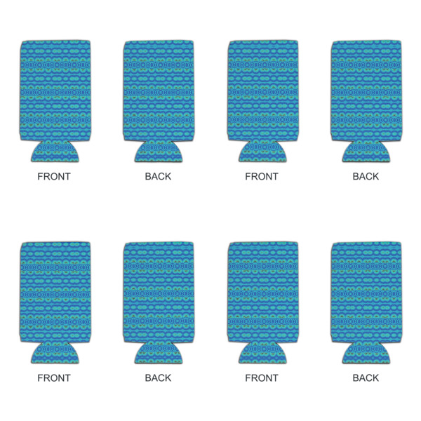 Custom Design - Can Cooler - 16oz - Set of 4 - Front & Back