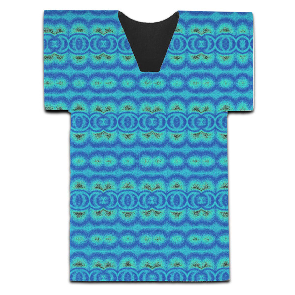 Custom Design - Jersey Bottle Cooler - Set of 4 - FRONT (flat)