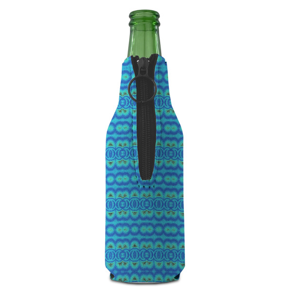 Custom Design - Zipper Bottle Cooler - BACK (bottle)