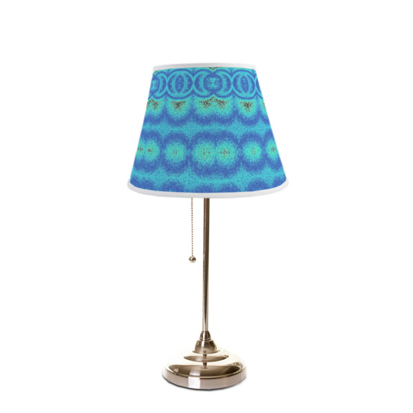 Custom Design - Poly Film Empire Lampshade - On Stand