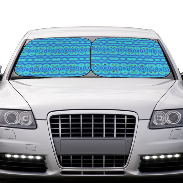 Custom Design - Car Sun Shades - IN CONTEXT