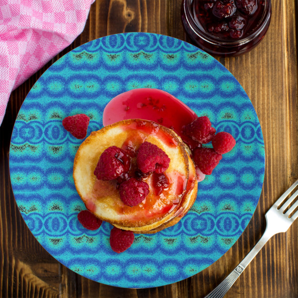 Custom Design - Melamine Plate 8 inches - LIFESTYLE