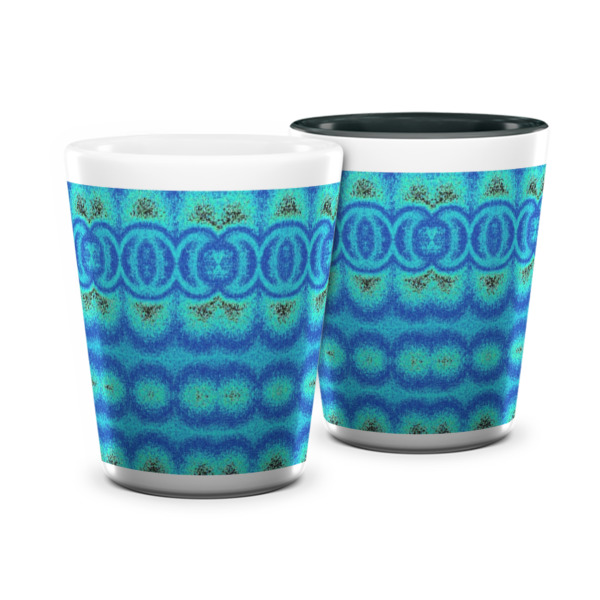 Custom Design Your Own Ceramic Shot Glass - 1.5 oz