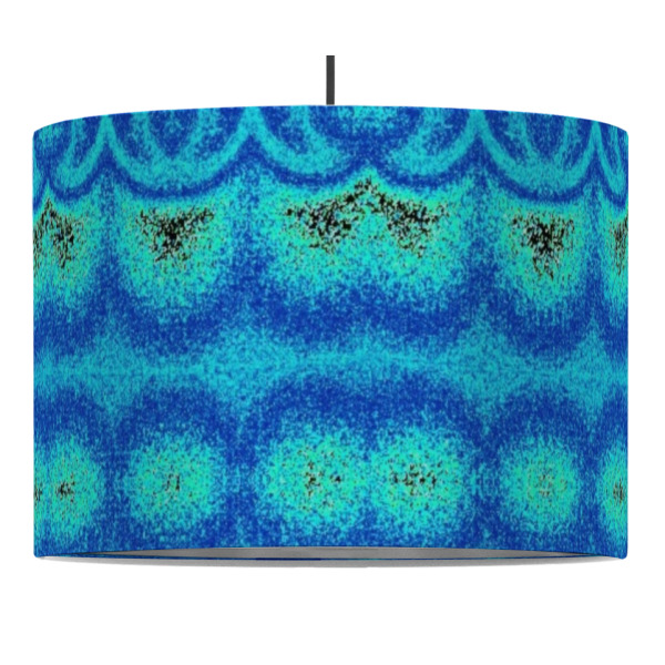 Custom Design - 16" Drum Lampshade - PENDANT (Fabric)