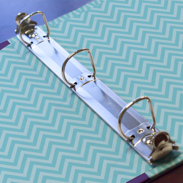 Custom Design - 3 Ring Binders - Full Wrap - 1" - Detail