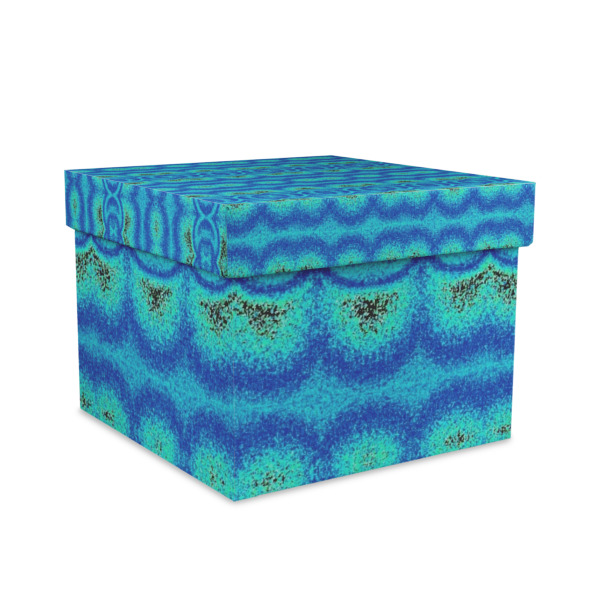 Custom Design Your Own Gift Box with Lid - Canvas Wrapped - Large