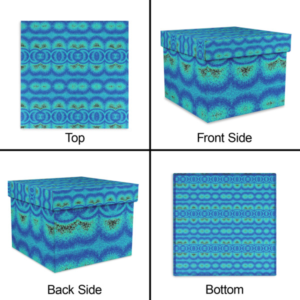 Custom Design - Gift Boxes with Lid - Canvas Wrapped - Small - Approval