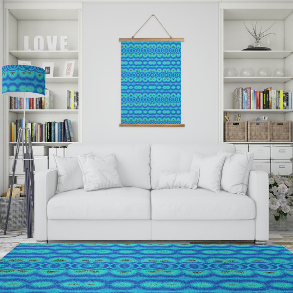 Custom Design - Wall Hanging Tapestry - Portrait - In Context