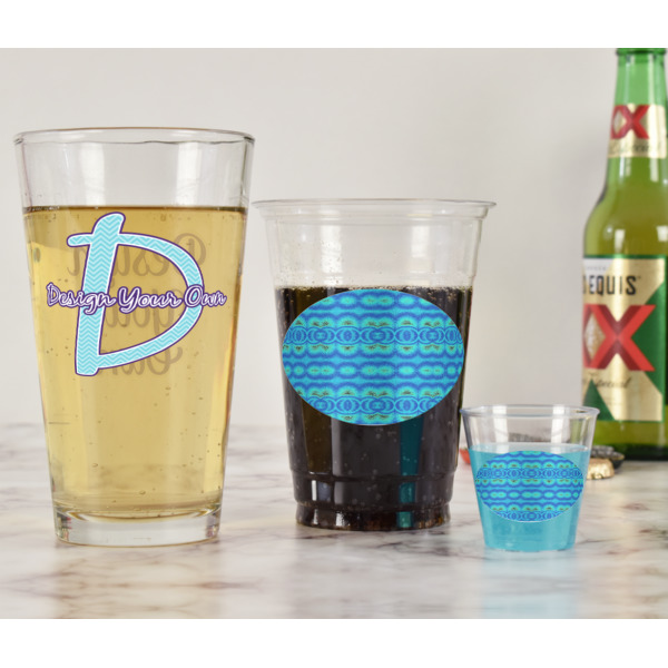 Custom Design - Pint Glass - Two Content - In Context