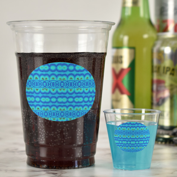 Custom Design - 16oz Party Cup & Plastic Shot Glass - In Context