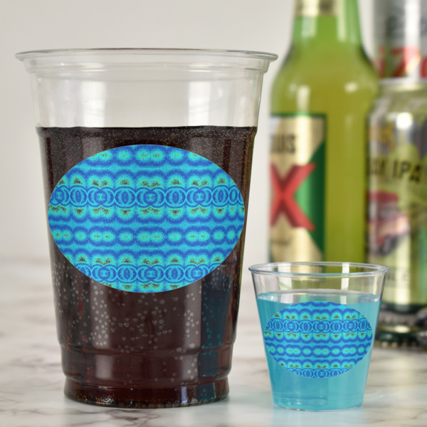 Custom Design - Plastic Shot Glasses - In Context