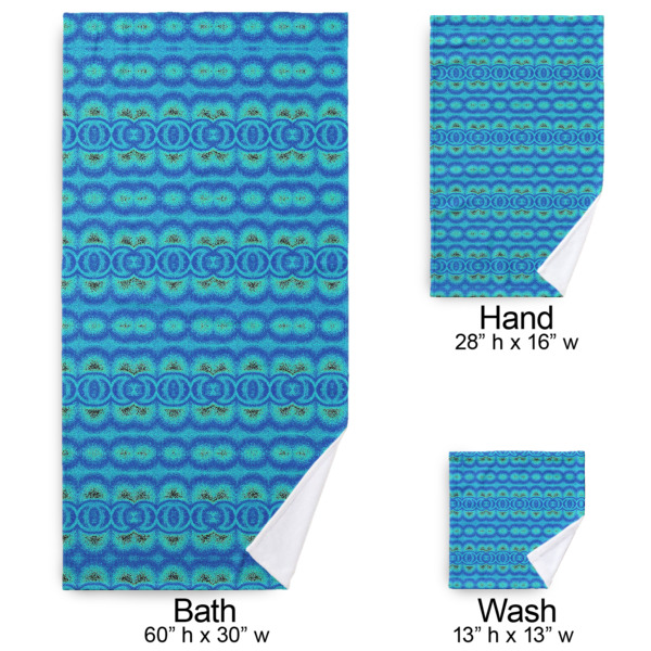 Custom Design - Bath Towel Sets - 3-piece - Approval