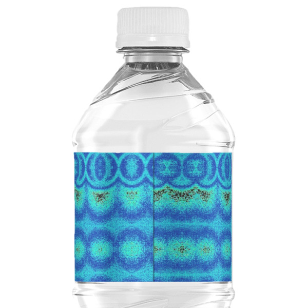 Custom Design - Water Bottle Label - Back View