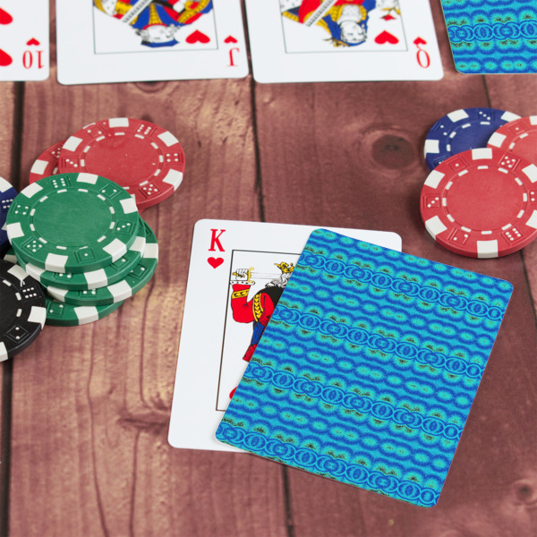 Custom Design - On Table with Poker Chips