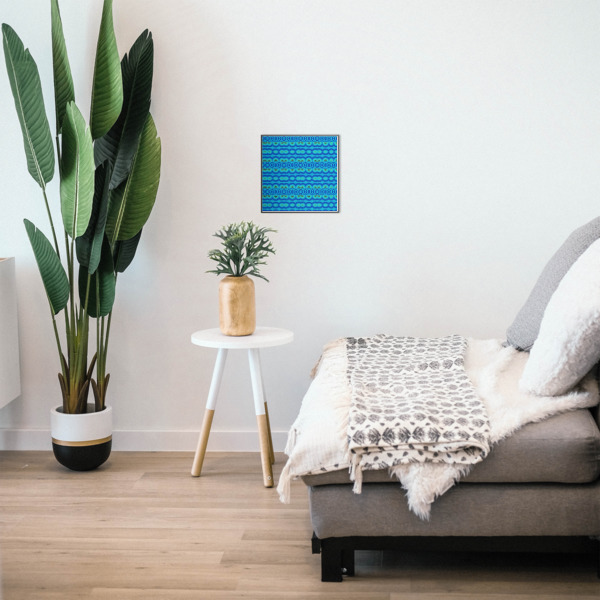 Custom Design - 12x12 Wood Print - In Context