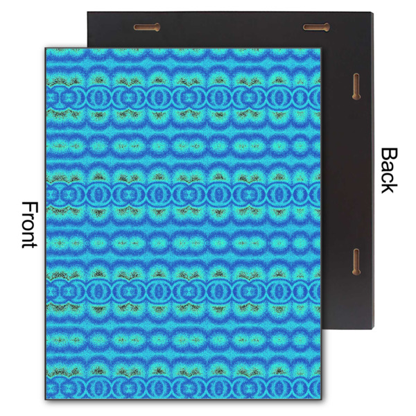 Custom Design - 11x14 Wood Print - Front & Back View
