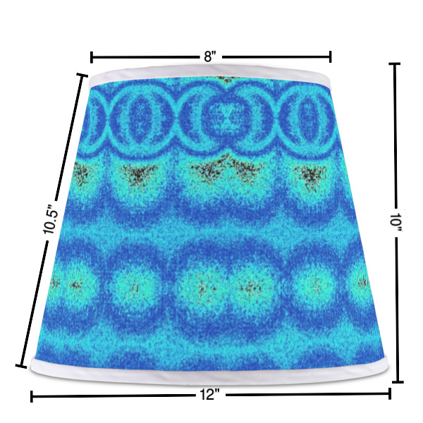 Custom Design - Poly Film Empire Lampshade - Dimensions