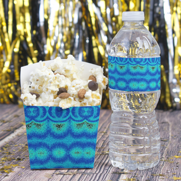 Custom Design - French Fry Favor Box - w/ Water Bottle