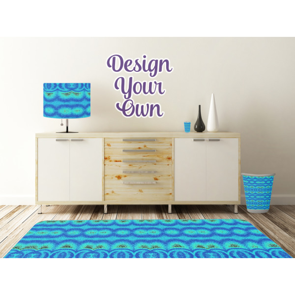 Custom Design - Wall Graphic Decal Wooden Desk
