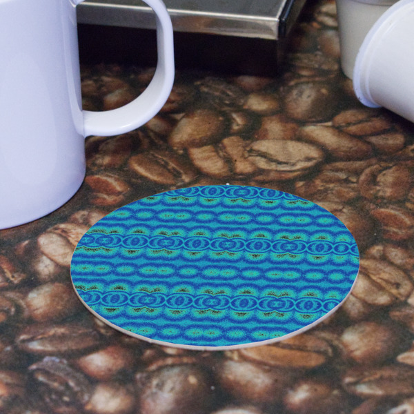 Custom Design - Round Paper Coaster - Front
