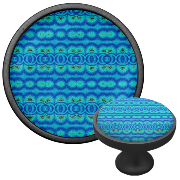 Custom Design - Cabinet Knob - Black - Multi Angle