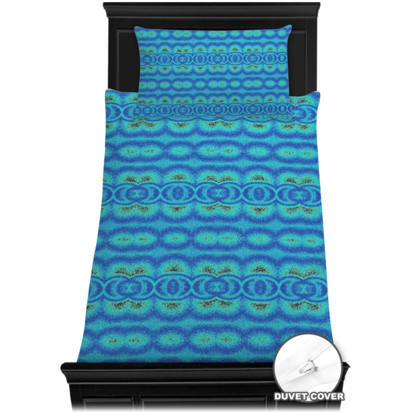 Custom Design - Bedding Set - Twin - Duvet - On Bed