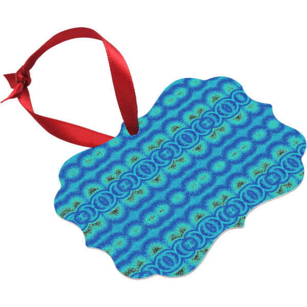 Custom Design - Christmas Ornament (Angle View)