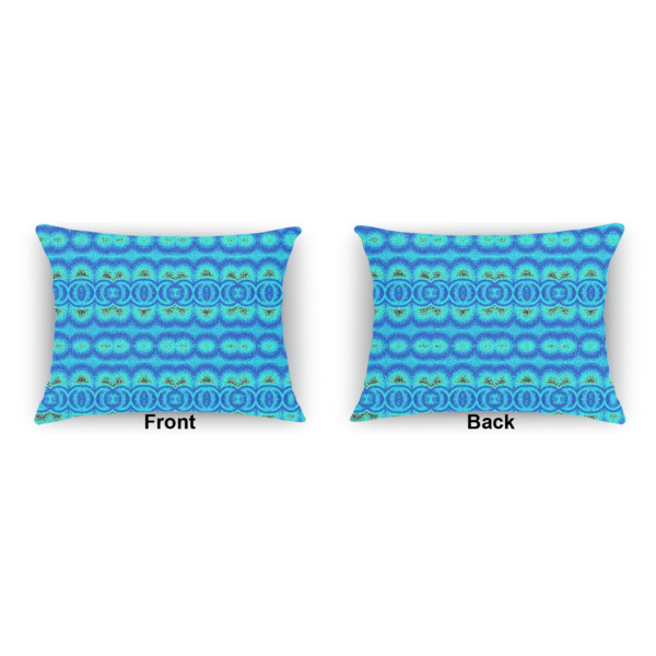 Custom Design - Outdoor Rectangular Throw Pillow (Front and Back)