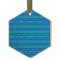 Design Your Own Flat Glass Ornament - Hexagon