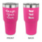Design Your Own 30 oz Stainless Steel Tumbler - Pink - Double-Sided