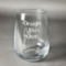 Design Your Own Stemless Wine Glass - Laser Engraved