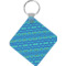Design Your Own Diamond Plastic Keychain