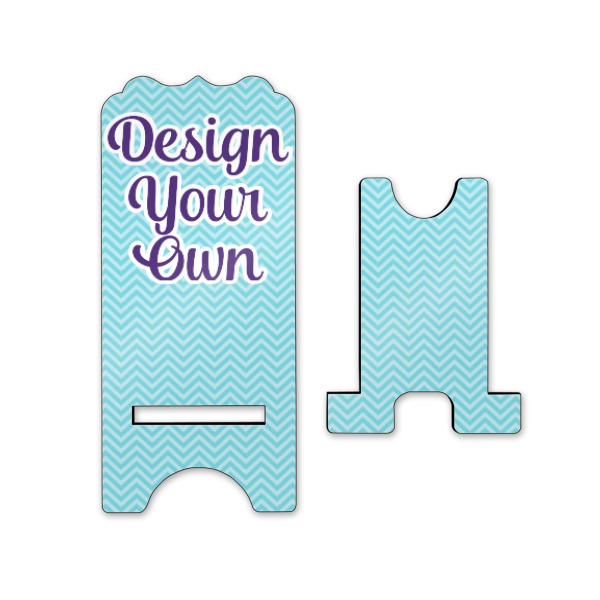 Custom Design - Stylized Phone Stand - Front & Back - Small