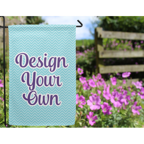Custom Design - Garden Flag - Outside In Flowers