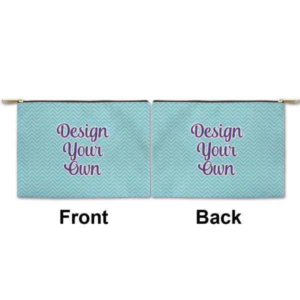 Custom Design - Small Zipper Pouch Approval (Front and Back)