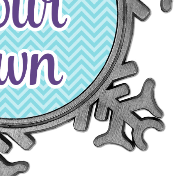 Custom Design - Vintage Snowflake - Detail