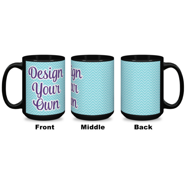 Custom Design - Coffee Mug - 15 oz - Black APPROVAL