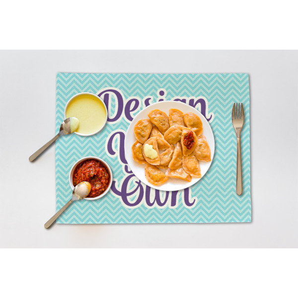 Custom Design - Linen Placemat - Single - Lifestyle