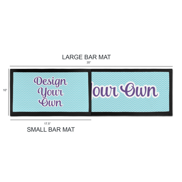 Custom Design - Bar Mats - Sizing Chart
