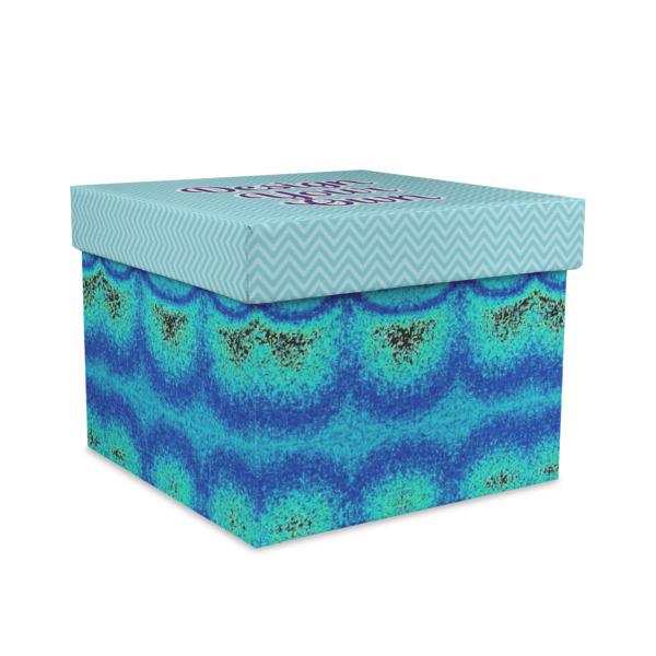 Custom Design Your Own Gift Box with Lid - Canvas Wrapped - Large