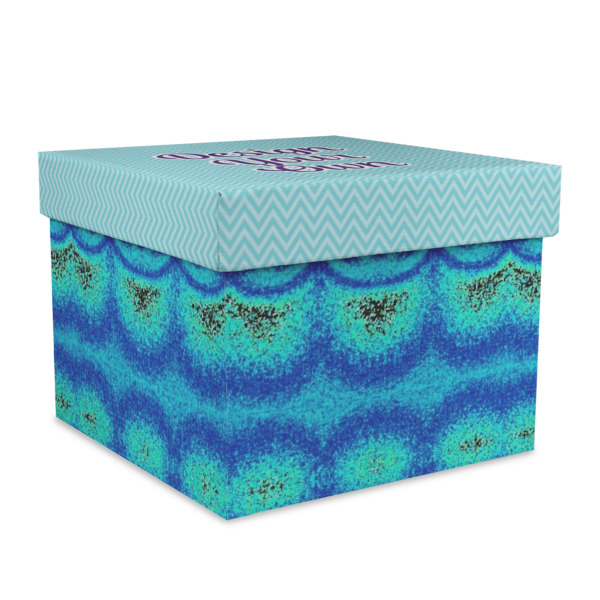 Custom Design Your Own Gift Box with Lid - Canvas Wrapped - X-Large
