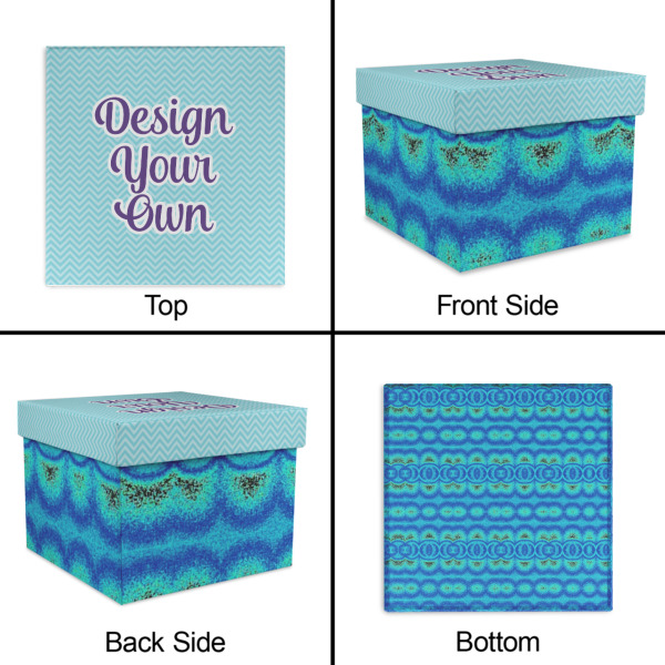 Custom Design - Gift Boxes with Lid - Canvas Wrapped - Large - Approval